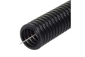 Труба гофрированная ПНД d20мм 25м черный CTG20-20-K02-025-1 IEK Труба гофрированная ПНД d20мм 25м черный CTG20-20-K02-025-1 IEK