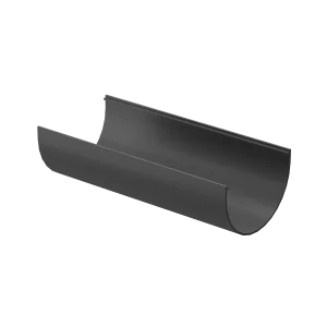 Желоб водосточный 3000мм графит PVSZ-1086 Döcke PREMIUM