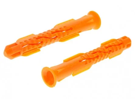 Дюбель фасадный без шурупа 14х100 П полипропиленовый (оранжевый) потай РОСДЮБЕЛЬ  1