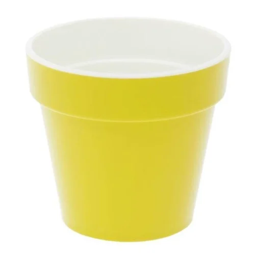 Кашпо пласт 1л d 145 мм h 130 мм 'Порто' со вставкой фисташковый (ПА) П5167  1