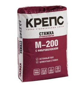 Стяжка для пола Крепс М200 25кг Стяжка для пола Крепс М200 25кг