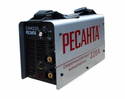 Сварочный инвертор Ресанта САИ-220 140-260В, 10-220А, ПВ 220А 70%, 1,6-5мм, 5кг  1