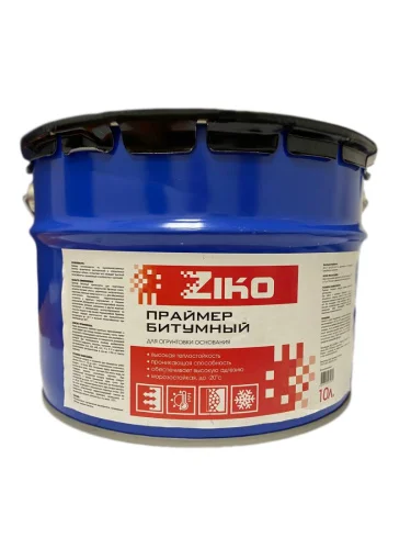 Праймер битумный универсальный ZIKO 10л (ХозДвор)  66