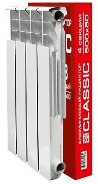 Радиатор AL STI classic 500 80 4 сек.(S500A6) ТТ000019451  1