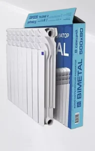 Радиатор BIMETAL STI 500/80 8 секц. Радиатор BIMETAL STI 500/80 8 секц.