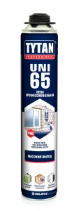 Пена монтажная Tytan 65 UNI 750 мл  Пена монтажная Tytan 65 UNI 750 мл
