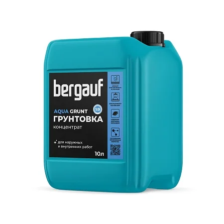 Грунтовка концентрат 1:9 AQUA GRUNT д/наружных и внутренних работ 10л 50313 *1/54 Грунтовка концентрат 1:9 AQUA GRUNT д/наружных и внутренних работ 10л 50313 *1/54