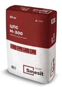 Смесь цементно-песочная Smesit М-300 25кг