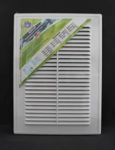 Решетка вентиляционная 185х255мм в рамке с сеткой Люкс (Космовент) 