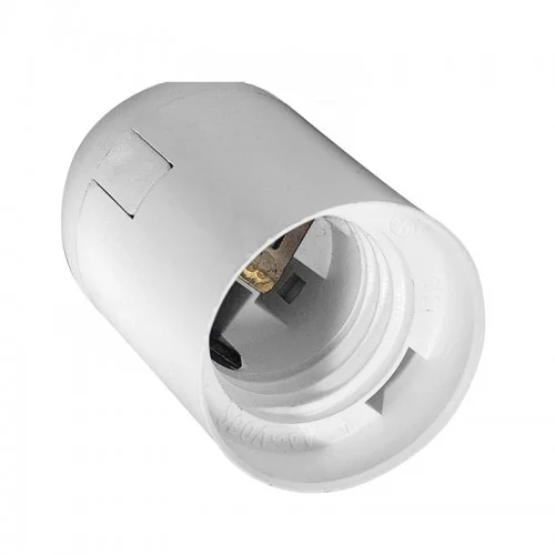 Патрон Е27 термопласт. подвесной белый  1 50