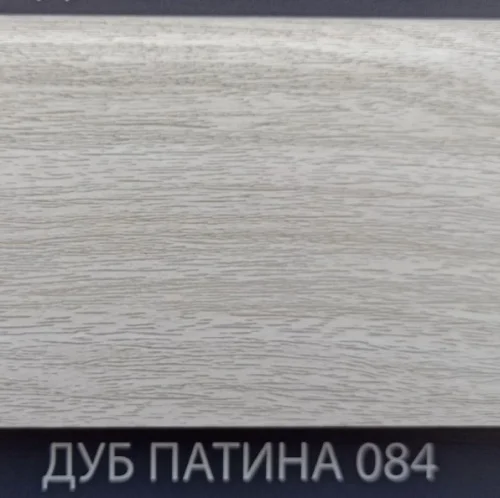 084 Угол наружный Идеал Комфорт Классик Софт 80мм Дуб патина (2шт блистер)  1