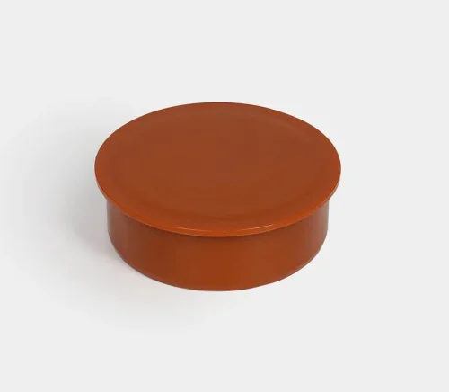 Заглушка оранжевая D110 1 100