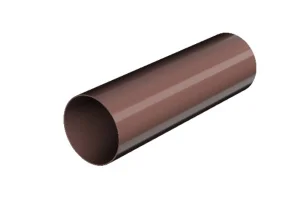 Труба водосточная ТН ОПТИМА D120 80мм 3м коричневая 128227 кор-5шт