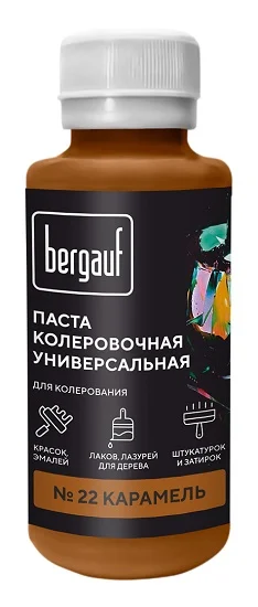 Паста колеровочная Bergauf 0,1л карамель 68701