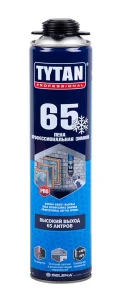 Пена монтажная ПРОФ Tytan 65 зимняя 750 мл 1уп=12шт (85379/96443)
