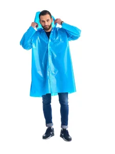 Плащ-дождевик на кнопках 50мкм, размер XXL  П1939 *1/10