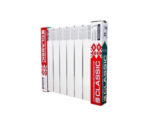 Радиатор AL STI classic 500 80 6 сек.(S500A6) ТТ000019464  1