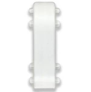 Соединитель для плинтуса 001 Белый 55мм Лексида