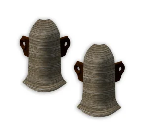 Угол наружный с крепежом 275 Сосна оливье 55мм Лексида