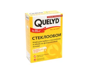 Клей для стеклообоев QUELYD 500г 1уп=30шт Клей для стеклообоев QUELYD 500г 1уп=30шт