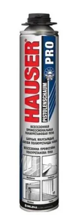 Пена монтажная Pro всесезонная 620мл 15799 11082 92861 (Hauser)  12 672