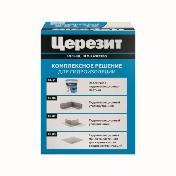 Лента водонепроницаемая для герметизации швов Церезит CL 152 10 м Лента водонепроницаемая для герметизации швов Церезит CL 152 10 м