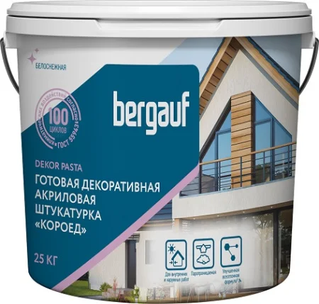 Штукатурка Dekor Pasta coroed фракция 2мм 25кг Всесезонная  1 12  52541 Bergauf