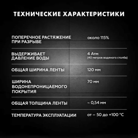 Лента водонепроницаемая для герметизации швов Церезит CL 152 10 м Лента водонепроницаемая для герметизации швов Церезит CL 152 10 м