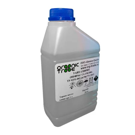 Растворитель Уайт-спирит  (пластик) 1л ТУ 1уп=20шт