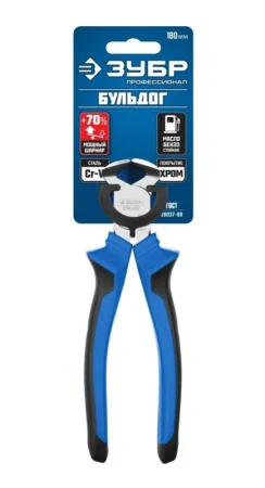 Кусачки торцевые 180мм особостойкое покрытие Н12Х1 никель/хром Зубр Профессионал 2201-7-18_z02 *1
