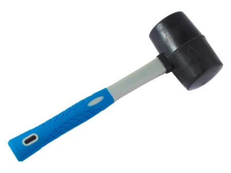 Киянка резиновая 450гр черная резина фиберглассовая рукоятка РемоКолор 38-6-206 /12 Киянка резиновая 450гр черная резина фиберглассовая рукоятка РемоКолор 38-6-206 /12