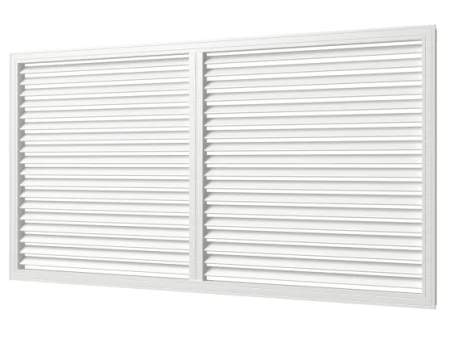 Решетка радиаторная белая 0,6х0,9