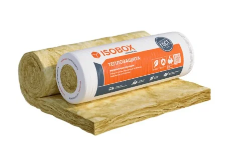 Теплоизоляция ИЗОБОКС 44 R Теплозащита 8200-1220-100/1пл 1уп=1,0004м3=10,004м2