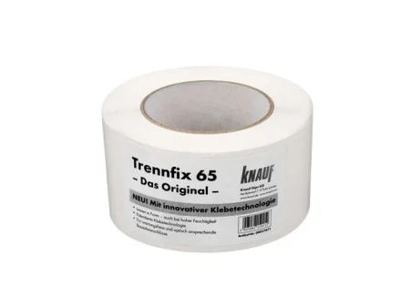 Лента разделительная 65*50000мм (Trenn-Fix) KNAUF *1/30 (745505) Лента разделительная 65*50000мм (Trenn-Fix) KNAUF *1/30 (745505)