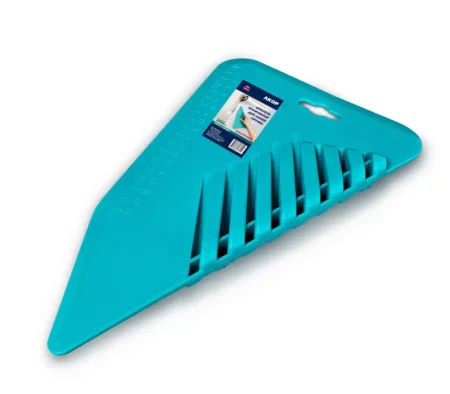 Шпатель прижимной для разглаживания обоев пластиковый 280мм эластичный Акор Profi  1 20