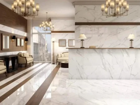 Керамогранит Gresse Ellora Ivory GRS01-20MD 600х1200х10мм 1уп=2,16м2 (3шт) слоновая кость матовая карвинг