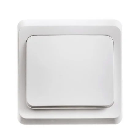 Выключатель одноклавишный наружный белый Выключатель одноклавишный наружный белый