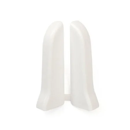 Заглушки для плинтуса (левая/правая) 001 Белый 55мм Лексида Заглушки для плинтуса (левая/правая) 001 Белый 55мм Лексида