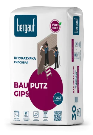 Штукатурка гипсовая Bau Putz Gips 30кг Bergauf  1 49