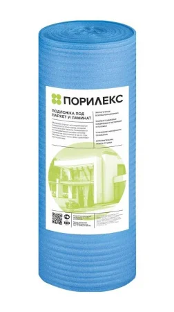 Подложка Порилекс НПЭ 2х1000х50 голубой (50м²)