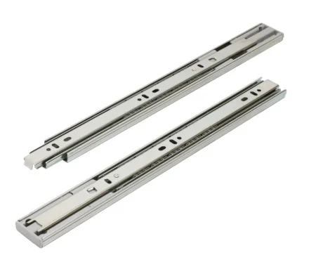 Направляющие шариковые StahlBuro с доводчиком 350х35 хром (компл. 2шт)  20