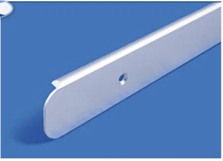 Планка торцевая 28мм R9 180 универсальная алюм матовый 1518УR9МТ (Скиф)  1