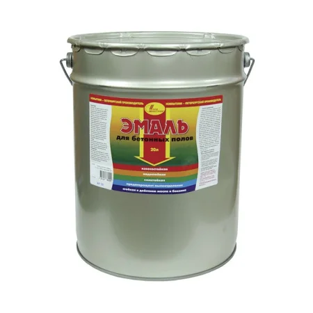 Эмаль д/бетон. полов серая 20л (Новбытхим)