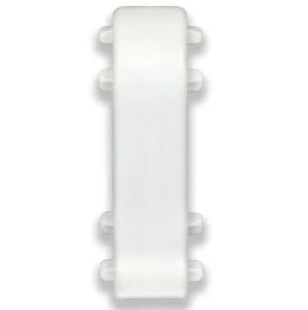 Соединитель для плинтуса 001 Белый 55мм Лексида Соединитель для плинтуса 001 Белый 55мм Лексида