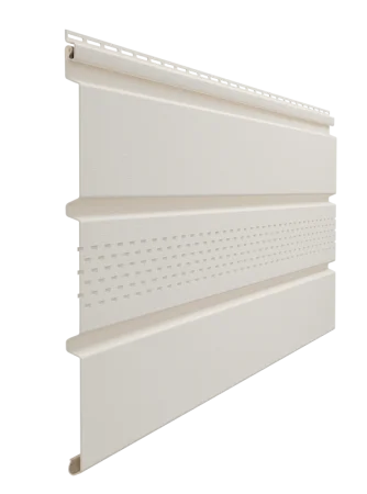 Софит Docke STANDARD с центральной перфорацией (Пломбир)