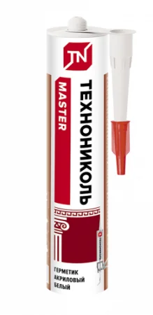 Герметик акриловый белый универсальный 280мл 667562  072889(Технониколь)  12 1248 (-15)