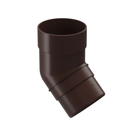 Колено 45° шоколад PVSA-1050 Döcke PREMIUM Колено 45° шоколад PVSA-1050 Döcke PREMIUM