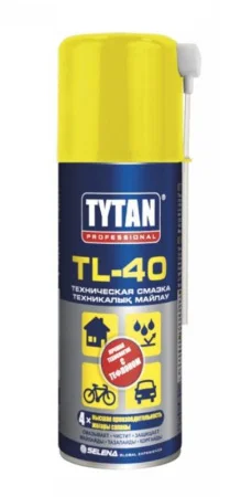 Техническая смазка-аэрозоль TL-40 Professional 150мл 15900 21253 (Tytan)  12 (-50)