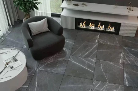 Керамогранит Gresse Simbel Grizzly GRS05-05 600х600х10мм 1уп=1,44м2 (4шт) серый с проседью