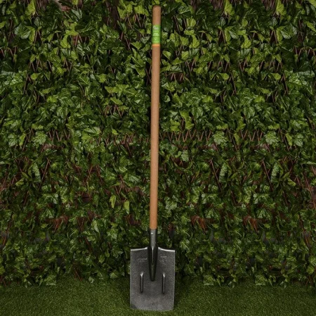 Лопата штыковая ЛКП рельс.сталь  Урожайная сотка  прямоугольная с ребр.жест S505-4